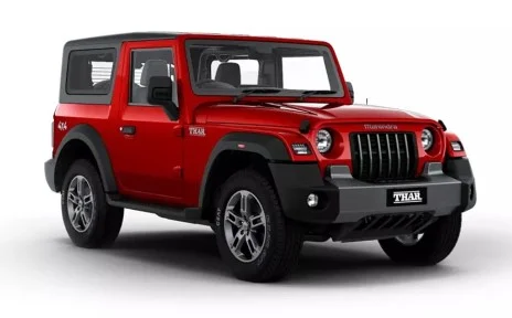 Mahindra Thar (New Model) Hard Top (Manual) for self drive in margao goa